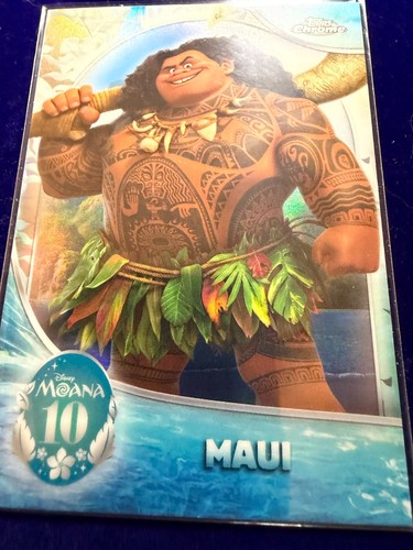 Topps disney chrome moana - disney, 10th